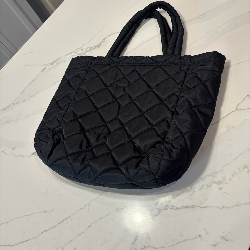 Marc Jacobs Black Quilted Nylon Tote - Picture 6 of 17